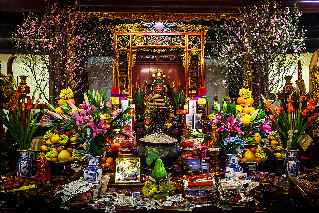 Khai vận bằng Thần tài