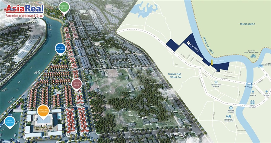 Kalong Riverside City - Cuộc sống thăng hoa, giao thương hiệu quả