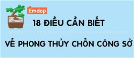 18 quy tắc phong thủy chốn công sở giúp sự nghiệp thăng tiến
