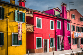 Độc đáo hòn đảo cầu vồng Burano