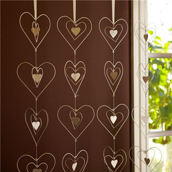 Nhà đẹp với nội thất hình trái tim