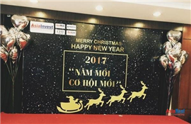 Tập đoàn AsiaInvest rộn ràng đón năm mới 2017 “Năm mới - Cơ hội mới”
