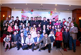 Tập đoàn AsiaInvest tổ chức tiệc Giáng sinh và năm mới 2016 cho nhân viên tại CWD Hotel 